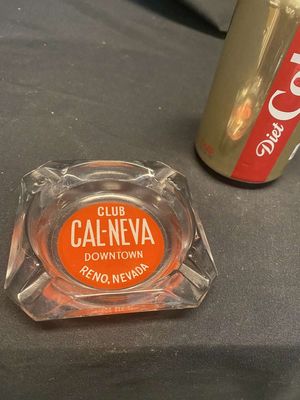 Vintage Club Cal-Neva, Downtown - Reno, Nevada Glass Ashtray (Casino owned by Frank Sinatra)
Keywords: Antique;Collectable;Casino;Ashtray;eldred;allcpgphotos