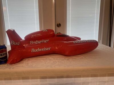 Anheuser Busch Budweiser 1996 U-1 Vinyl Blow Up Bernie Little Racing Boat
Keywords: Anheuser Busch;Holiday Steins;Budweiser Beer Stein;Beer Stein Collectable;Clydesdales;eldred;allcpgphotos