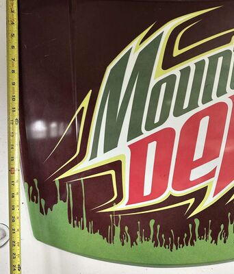 Vintage Mountain Dew Advertising Hood Sign Large Mountain Dew Sign
Keywords: Antique;Collectable;eldred;allcpgphotos