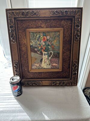 Syroco Art Z9653 Vintage Framed Oil Picture Floral Oil
Keywords: Syroco;Art;Vintage;Framed;Oil Picture;Floral;eldred;allcpgphotos