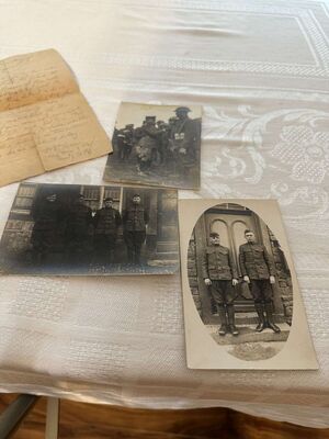 Historical Antique WWI Military Photos & Letter Family Provenance General John Joseph "Black Jack" Pershing Commander of the American Expedition Force World War 1
Keywords: Historical;Antique;Military;Photos;Letter;General John Joseph Pershing;Black Jack;World War 1;Provenance;eldred;allcpgphotos