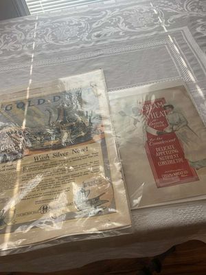 (2) Antique Black Americana Advertising - 1923 Gold Dust Twins Ad & Cream of Wheat Rastus Ad
Keywords: Antique;Black Americana;Advertising;Gold Dust Twins;Cream of Wheat;Rastus;Ads;eldred;allcpgphotos