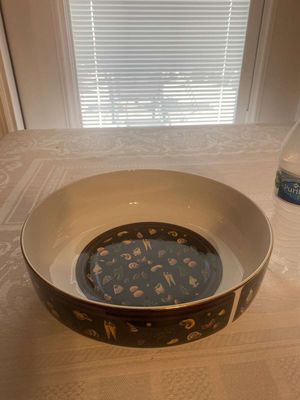 Vintage Georges Briard Bowl Serving Dish - Secrets of the Sea - Red & Gold Japan
Keywords: Vintage;George Briard;Bowl;Serving Dish;Japan;Secrets of the Sea;eldred;allcpgphotos