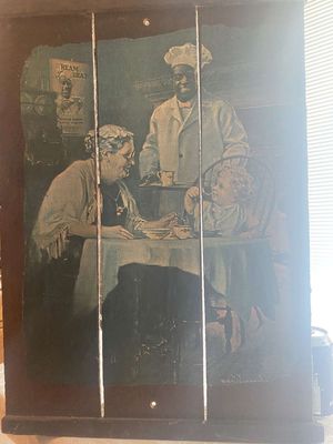 Vintage Cream of Wheat Wall Crate Sign 
Keywords: Vintage;Cream of Wheat;Crate;Sign;eldred;allcpgphotos